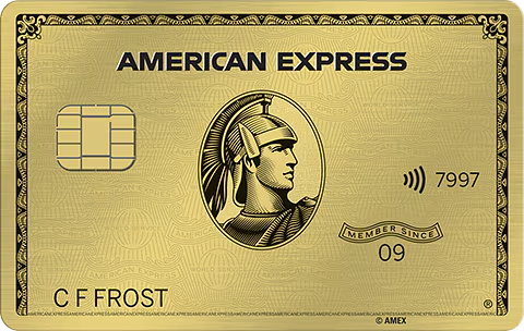 American Express Gold card art
